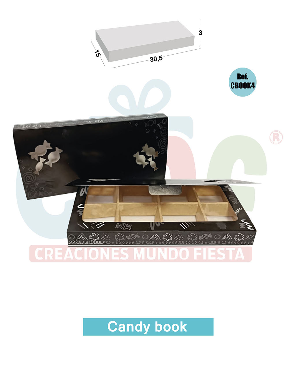 CAJA CANDY BOOK  REF4