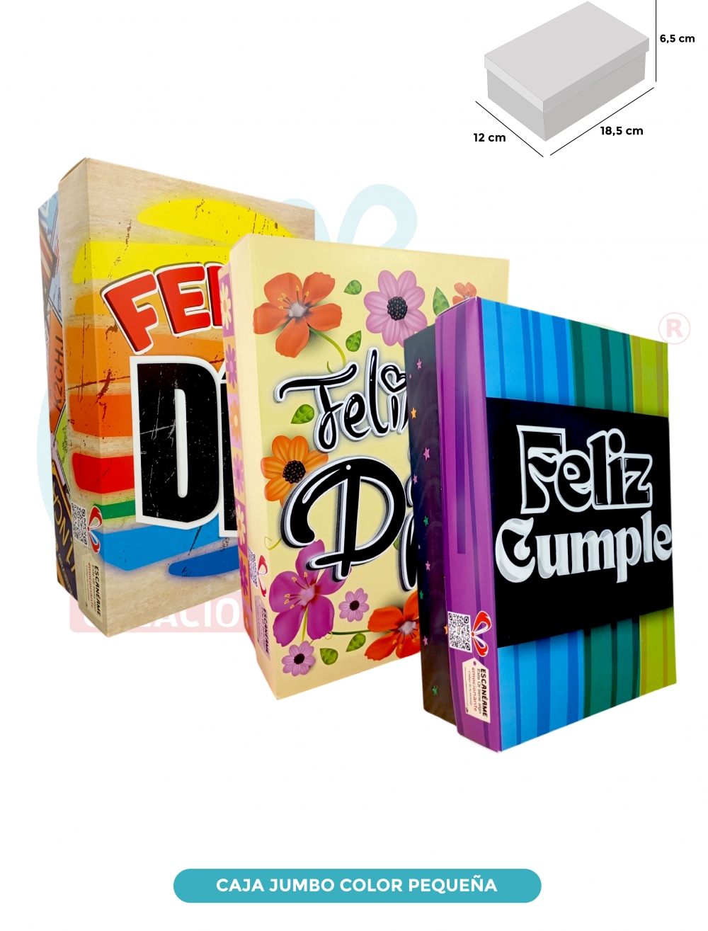 CAJA JUMBO COLOR PEQUEÑA 