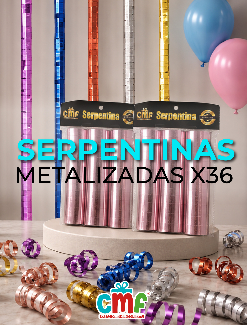 SERPENTINA METALIZADA X36