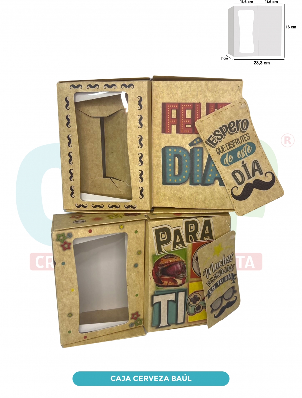 CAJA CERVEZA BAUL