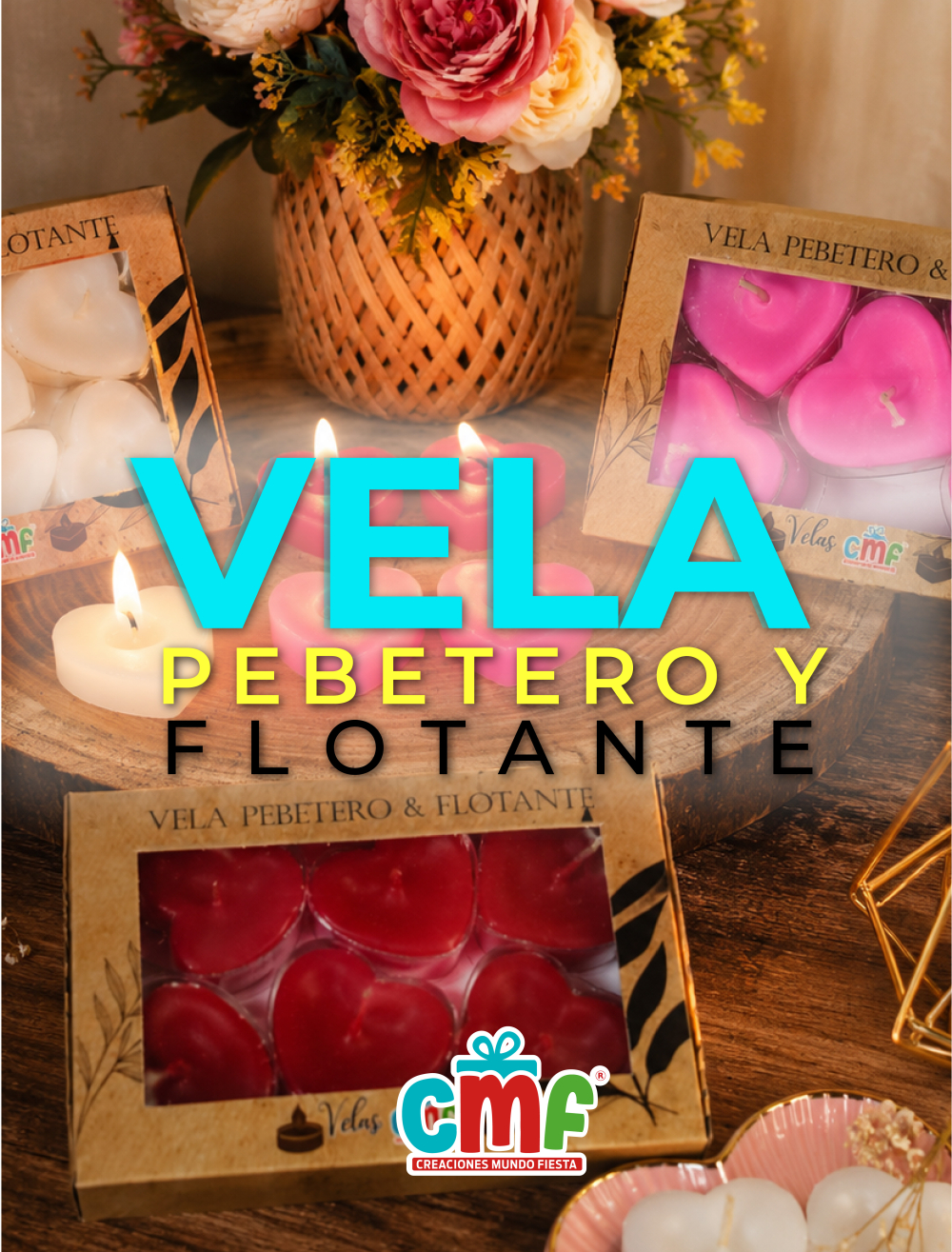 VELA PEBETERO Y FLOTANTE 