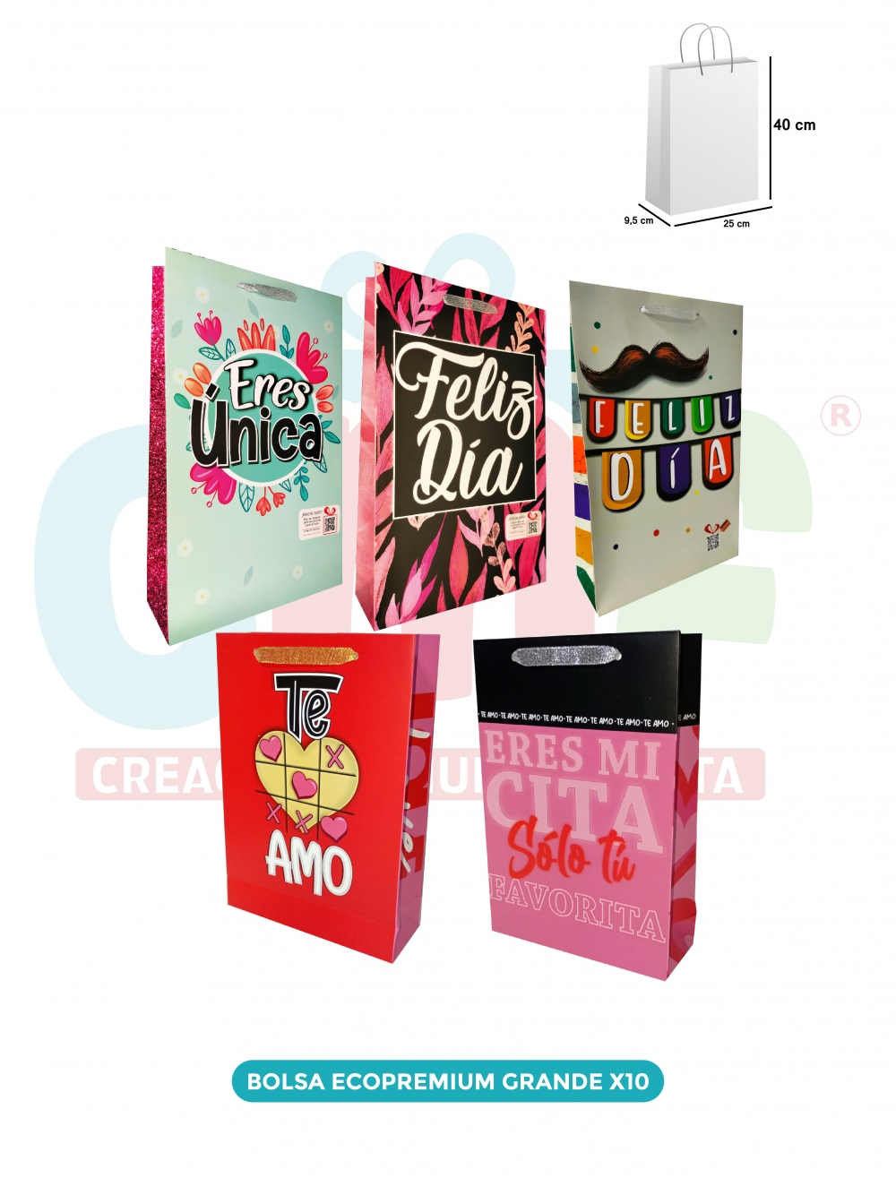 BOLSA ECOPREMIUM GRANDE X10