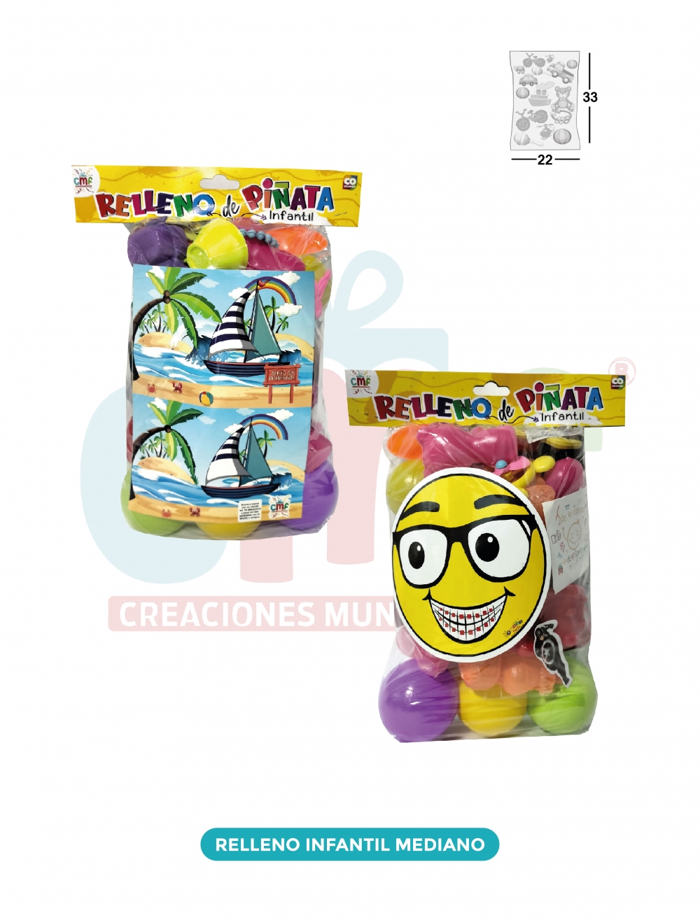 RELLENO INFANTIL MEDIANO