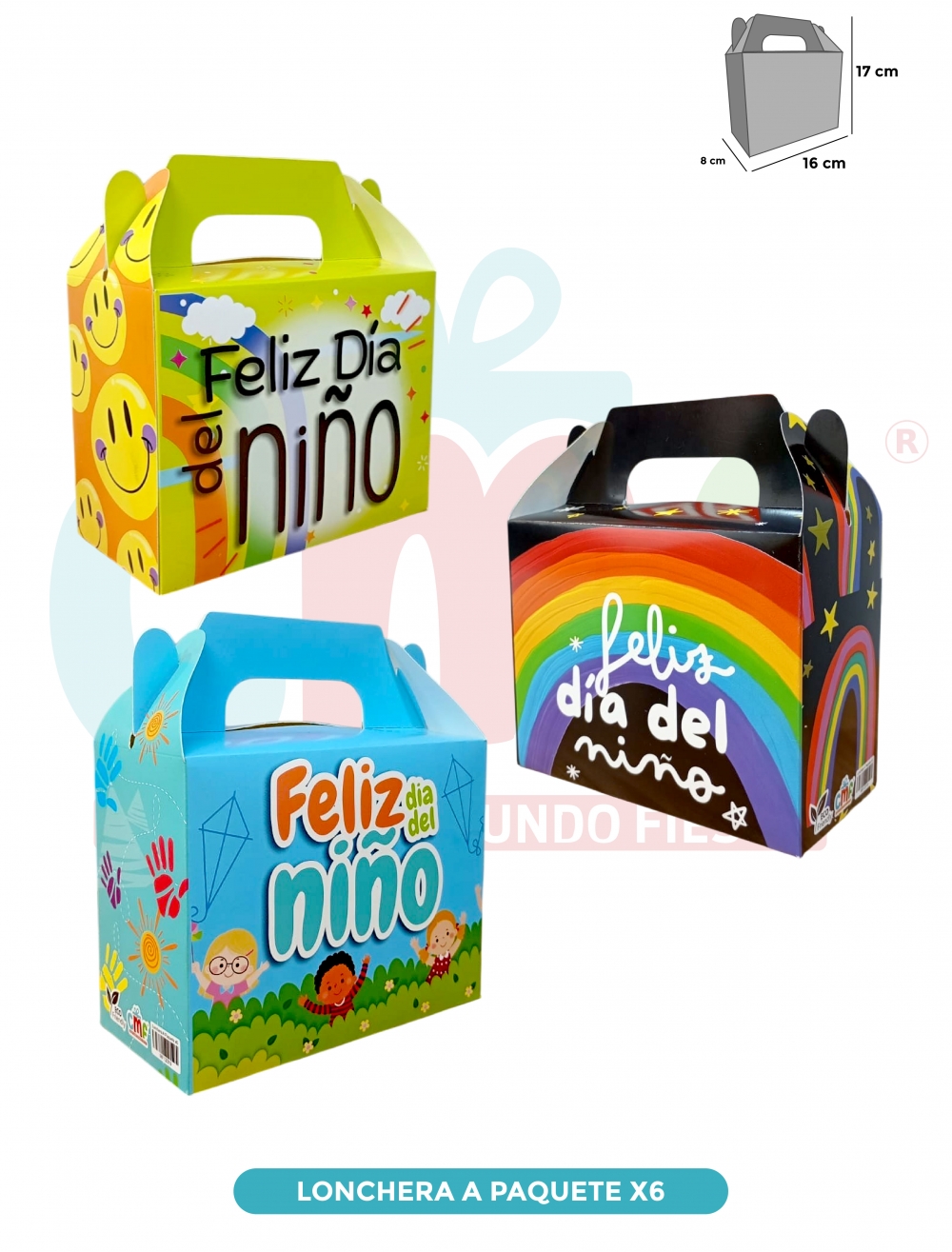LONCHERA A PAQUETE X 6