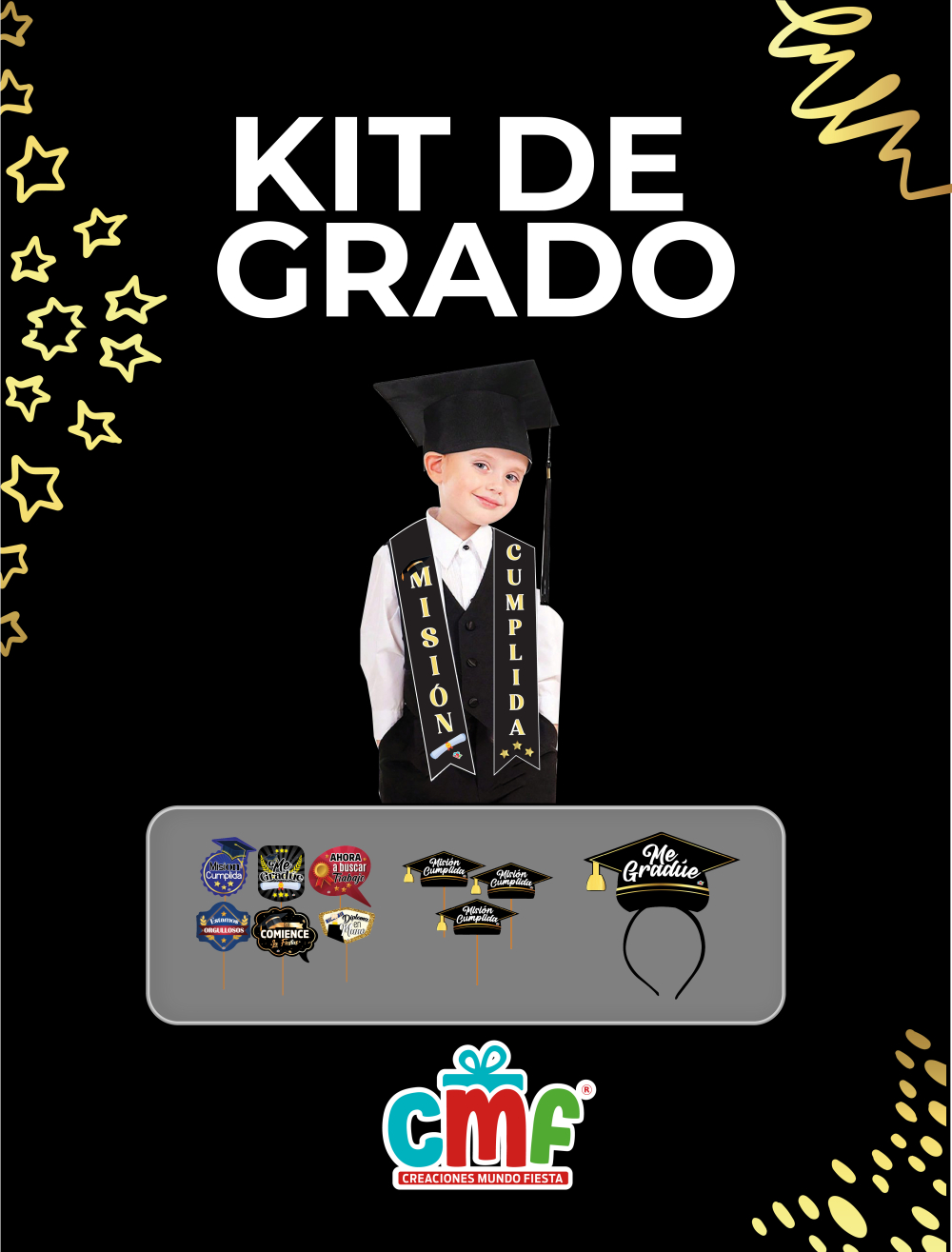 KIT GRADOS 11 PIEZAS 