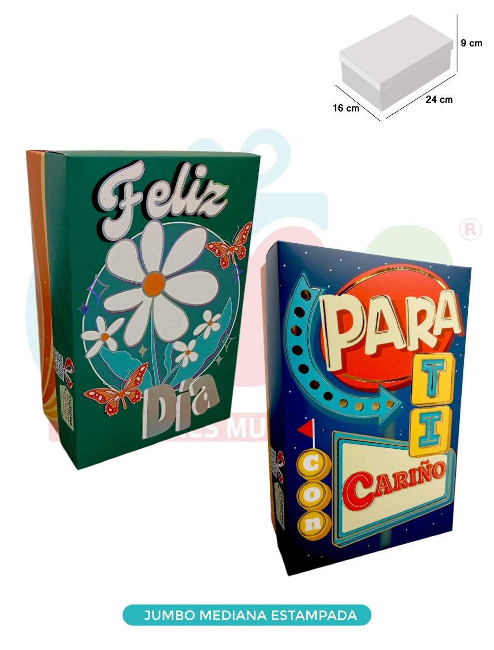 JUMBO MEDIANA ESTAMPADA 