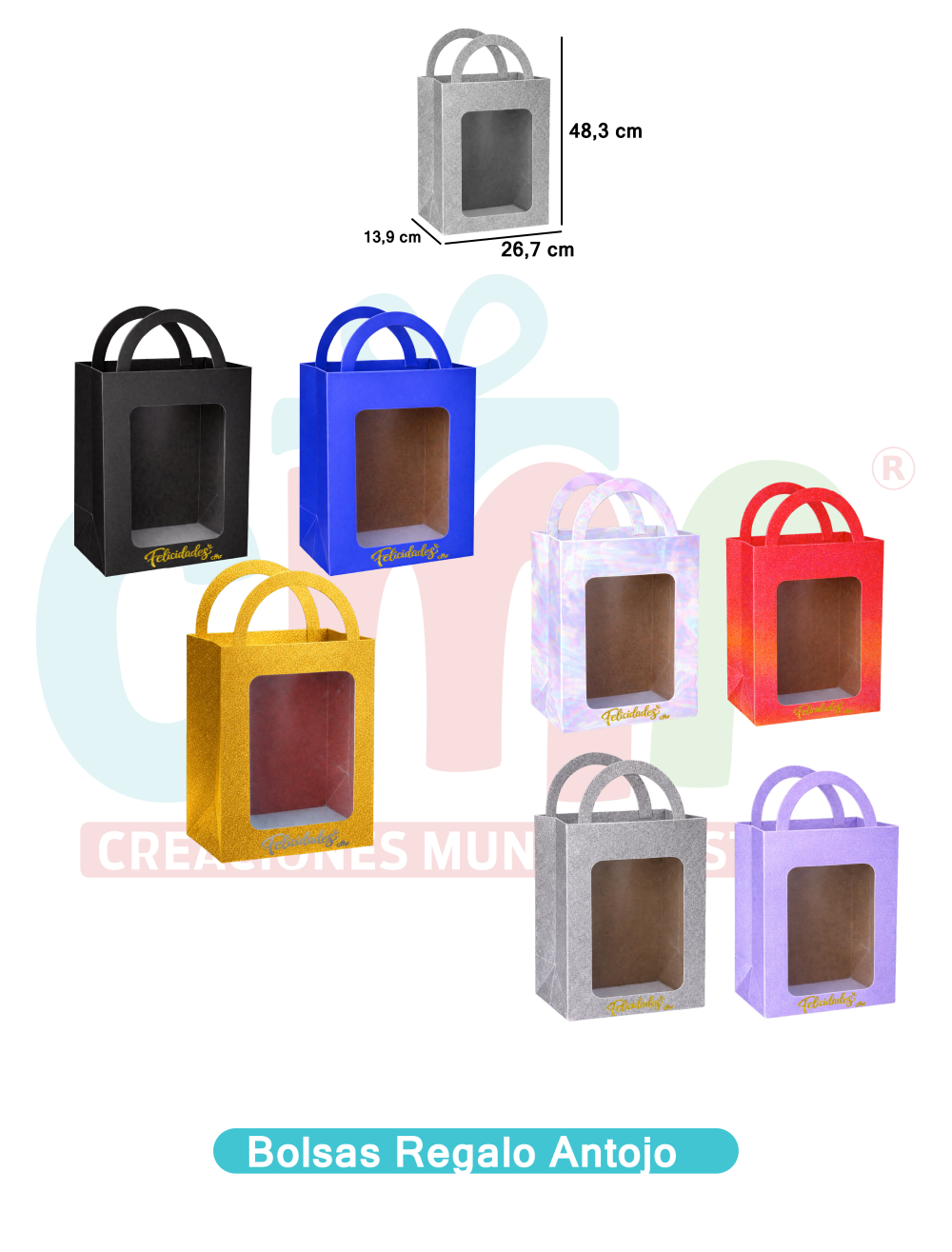 BOLSA REGALO ANTOJO X4 UND