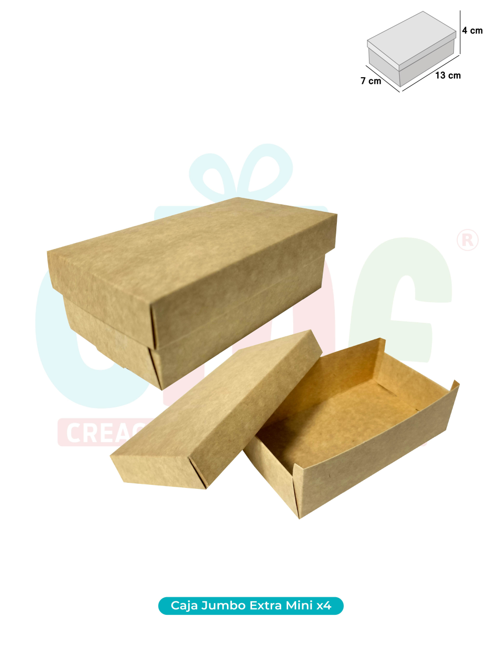 CAJA JUMBO EXTRA MINI X4