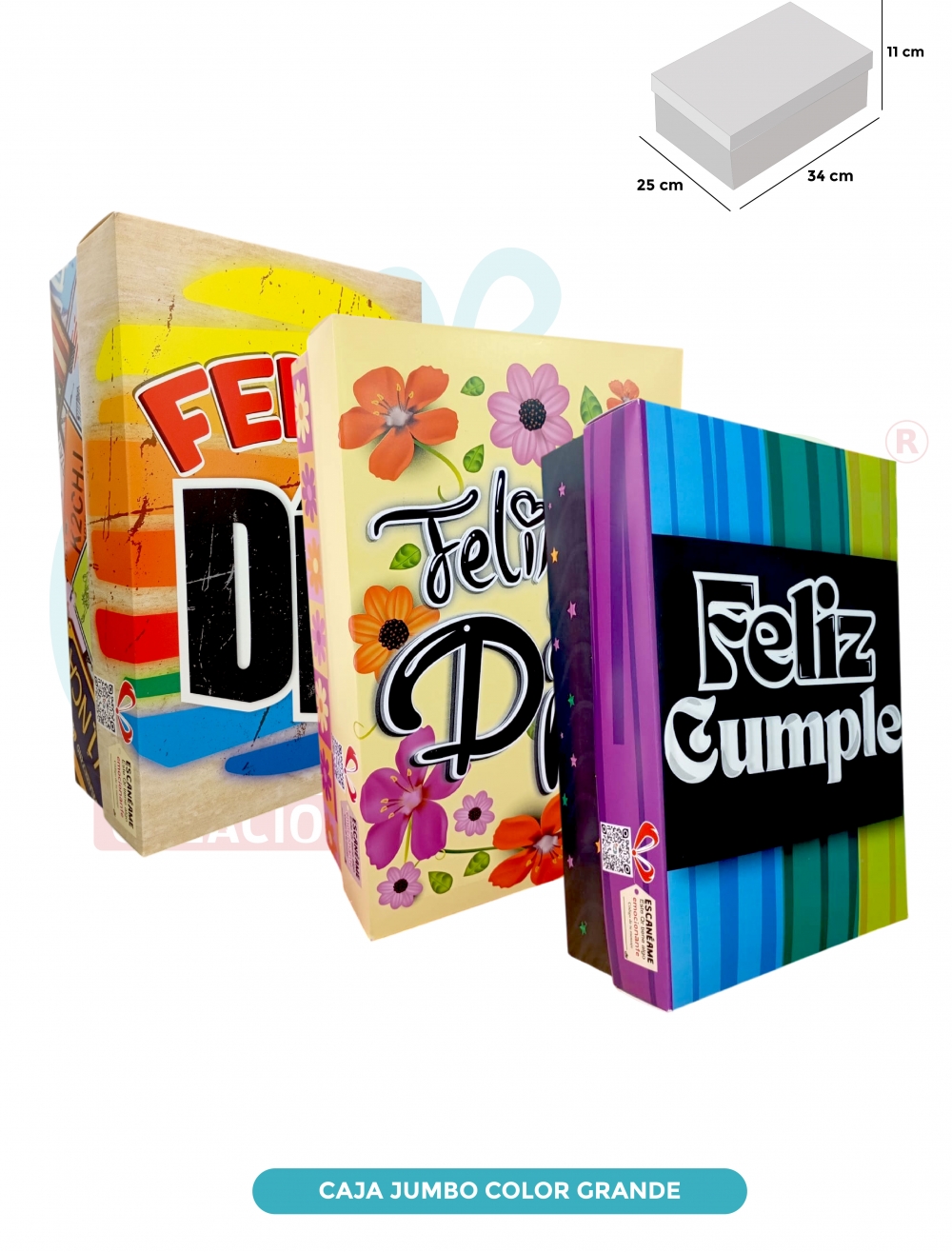 CAJA JUMBO COLOR GRANDE