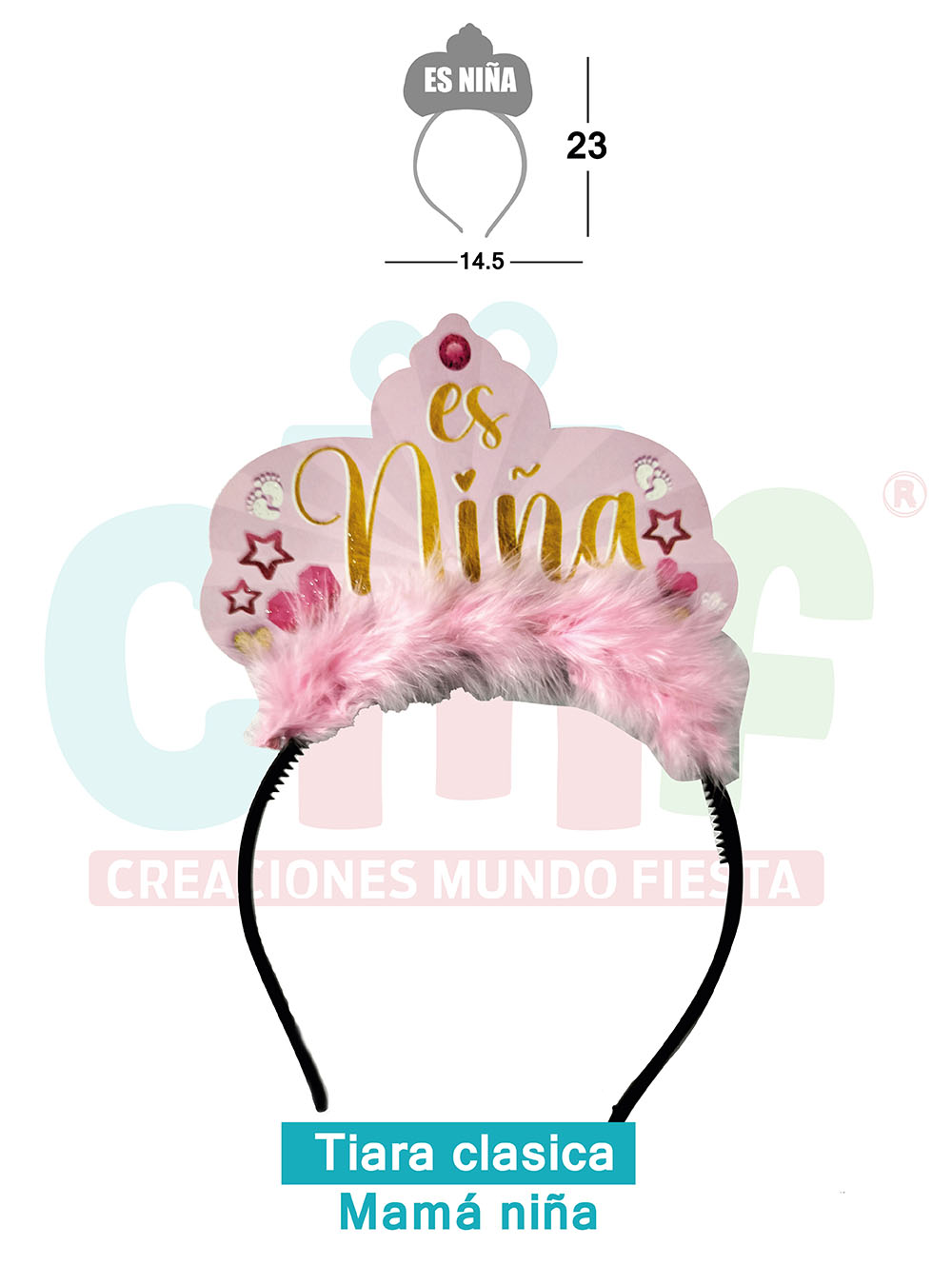 TIARAS CLÁSICAS   ES NIÑA