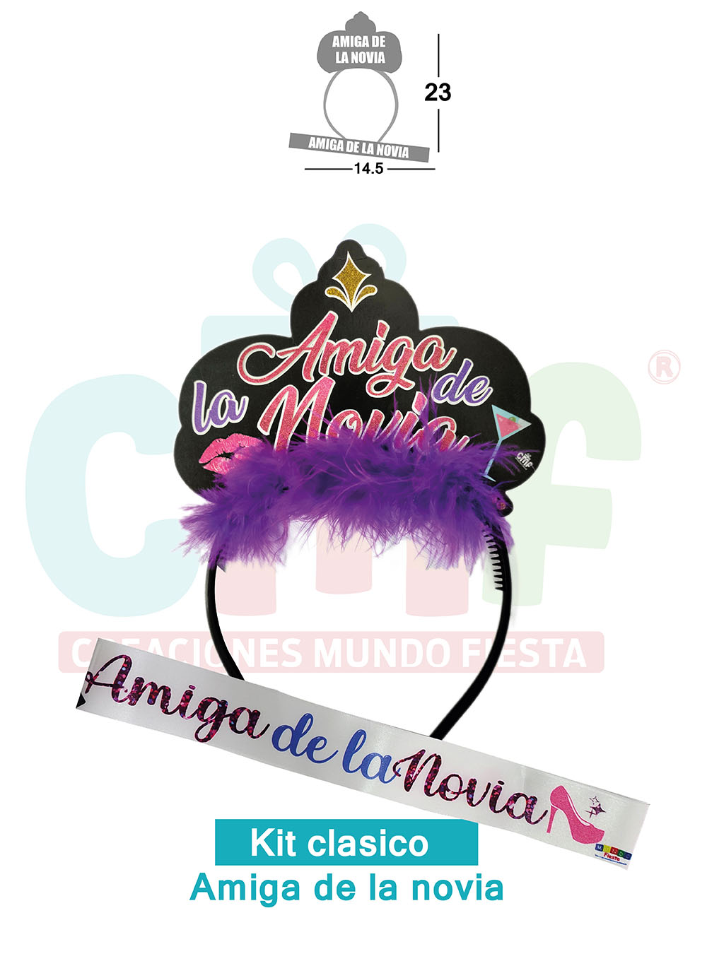 KIT CLÁSICOS   AMIGA DE LA NOVIA 