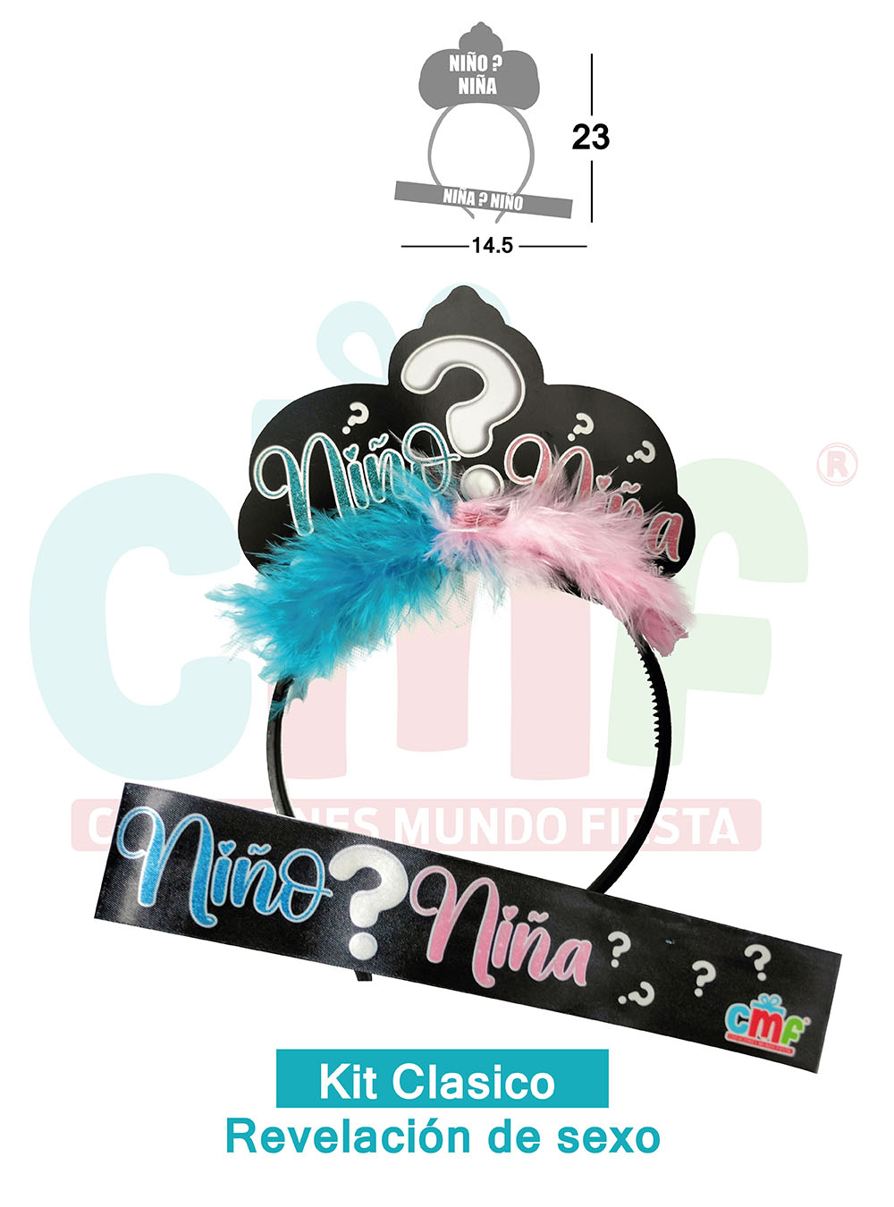 KIT CLASICOS FONDOS NEGROS   REVELACIÓN SEXO 