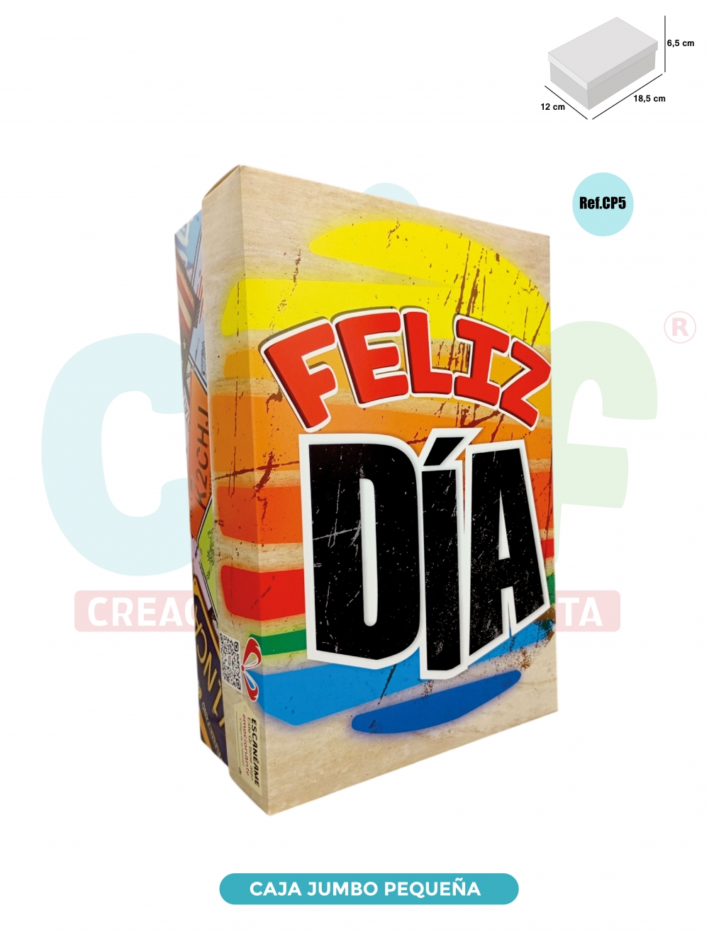 CAJA JUMBO COLOR PEQUEÑA   CP5