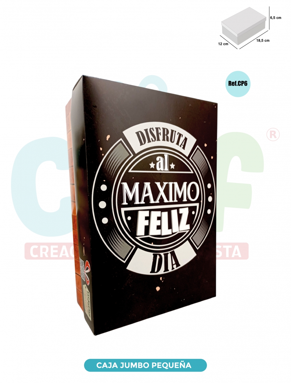 CAJA JUMBO COLOR PEQUEÑA   CP6