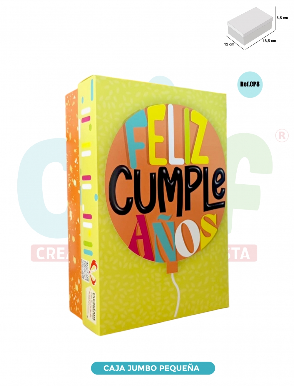 CAJA JUMBO COLOR PEQUEÑA   CP8