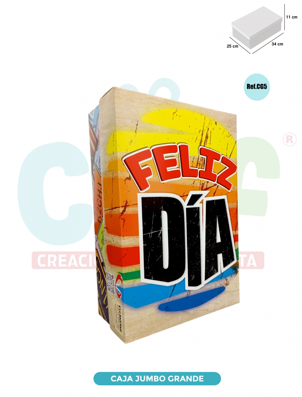 CAJA JUMBO COLOR GRANDE  CG5
