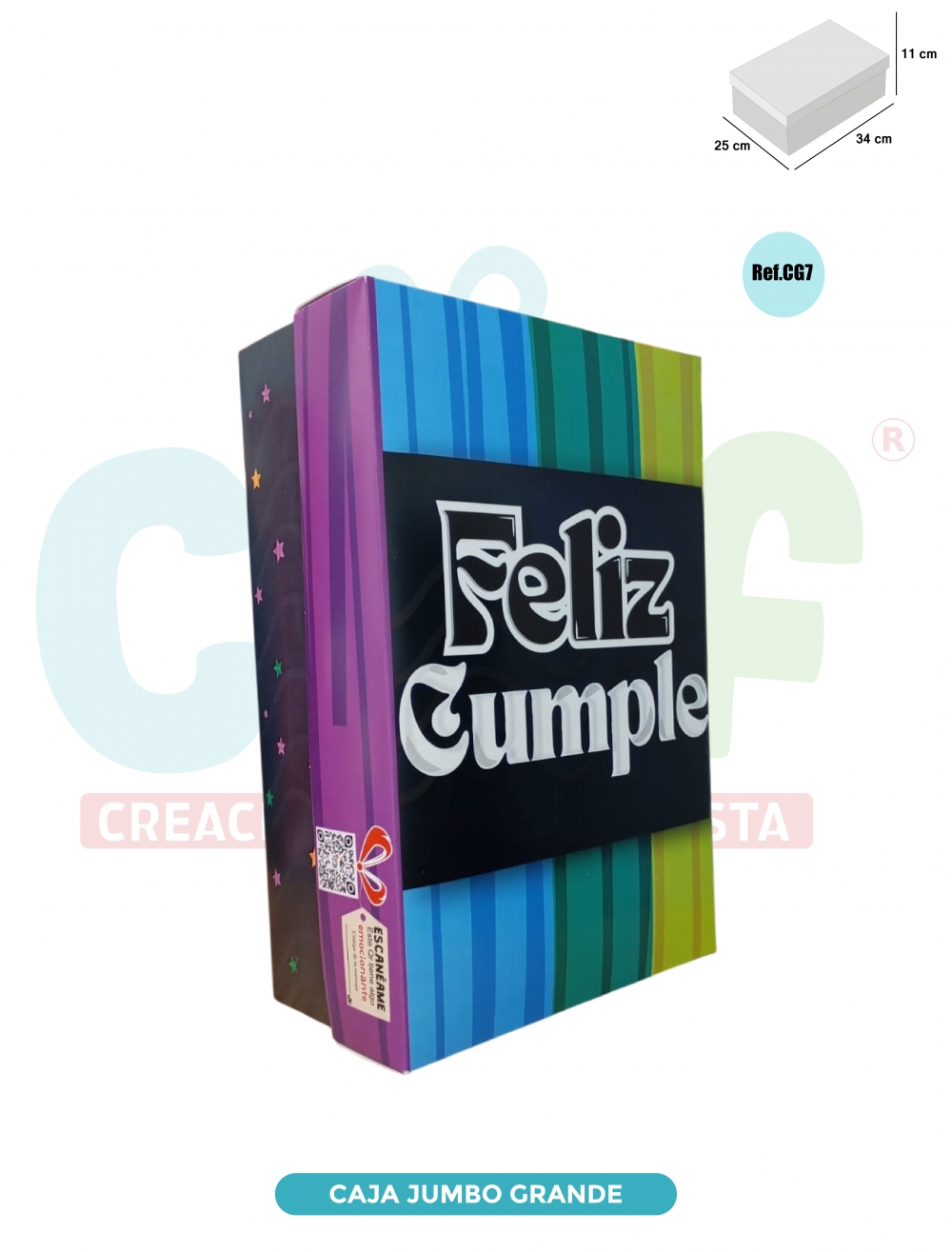 CAJA JUMBO COLOR GRANDE  CG7