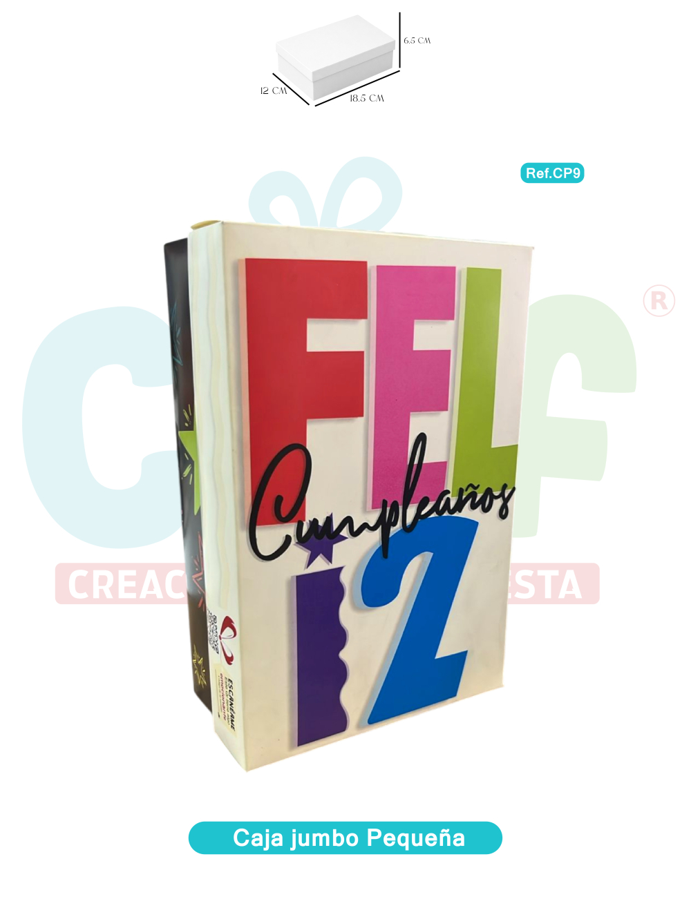 CAJA JUMBO COLOR PEQUEÑA   CP9