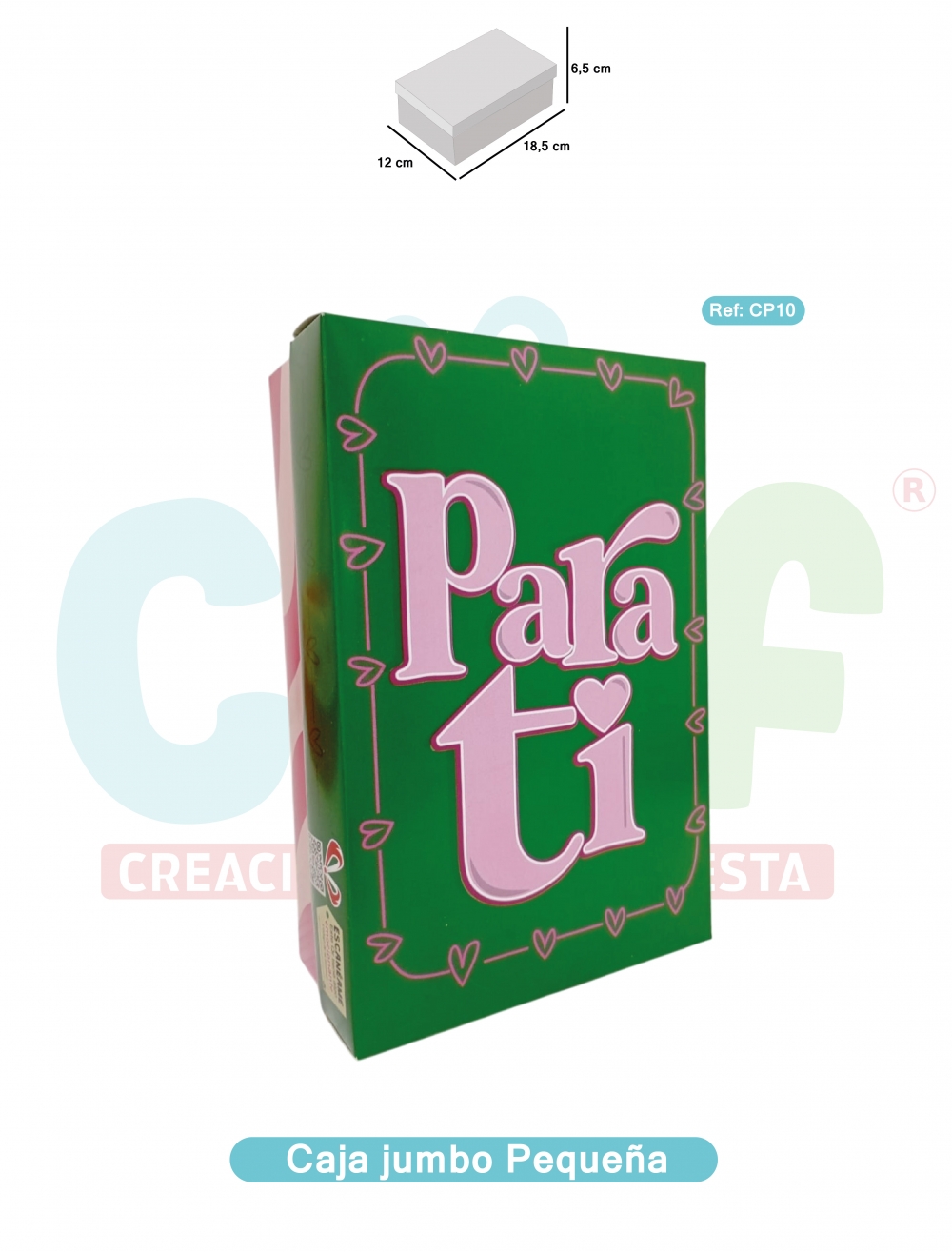CAJA JUMBO COLOR PEQUEÑA   CP10