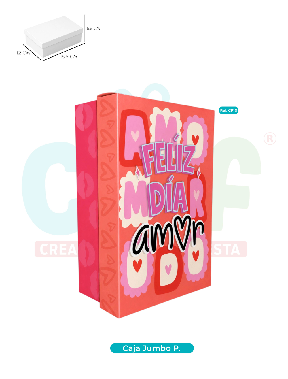 CAJA JUMBO COLOR PEQUEÑA   CP10