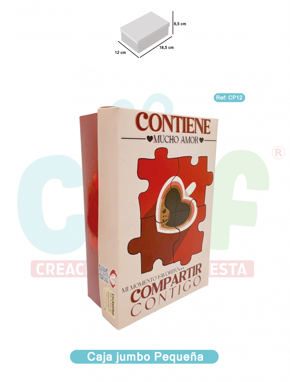 CAJA JUMBO COLOR PEQUEÑA   CP12