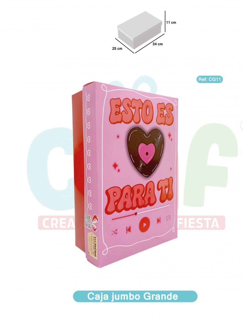 CAJA JUMBO COLOR GRANDE  CG11