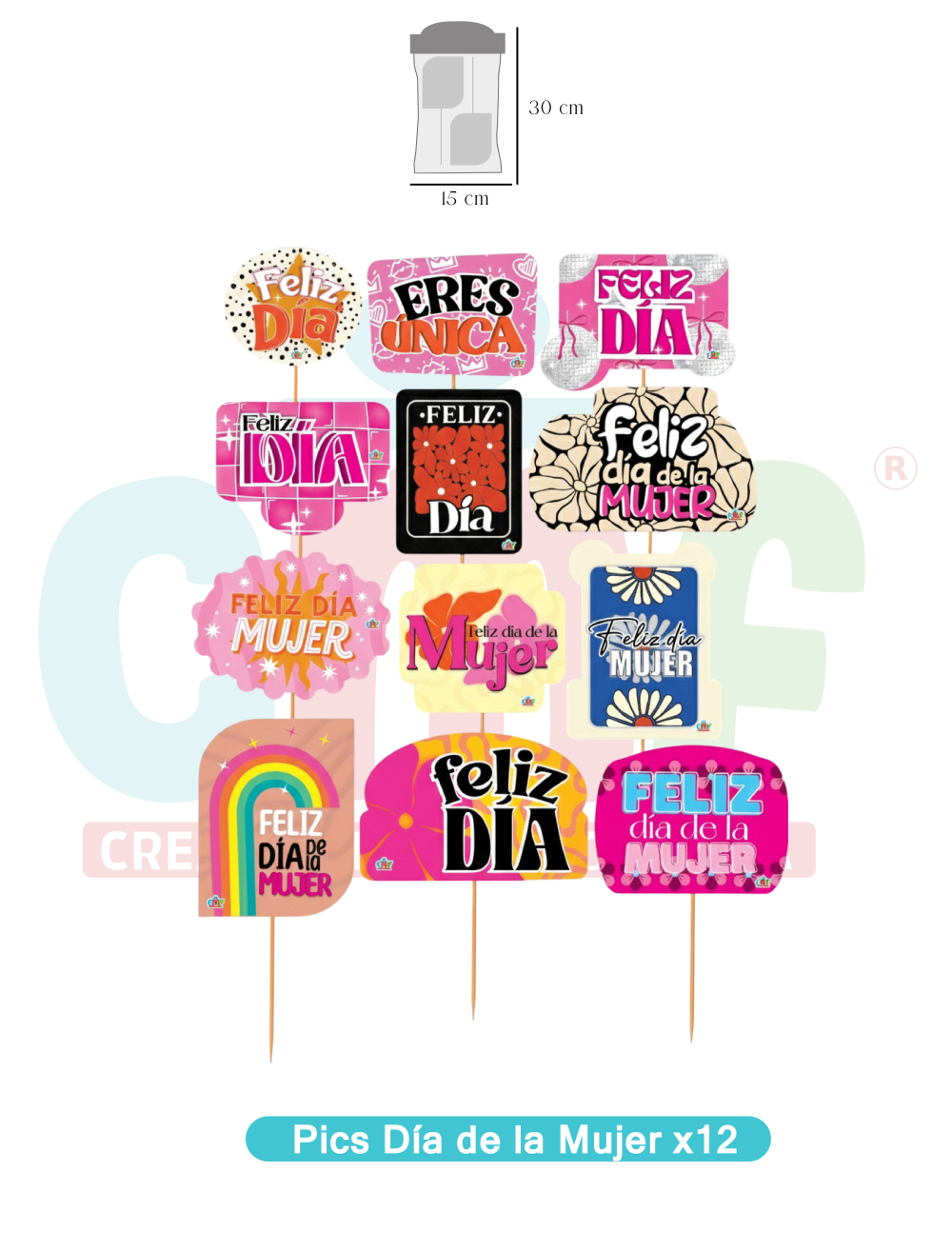 PICS X12  DIA DE LA MUJER