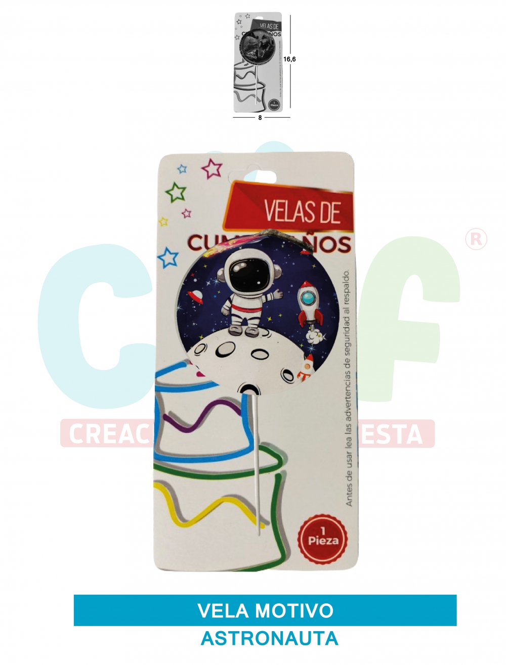 VELA MOTIVOS GRUPO A ASTRONAUTA