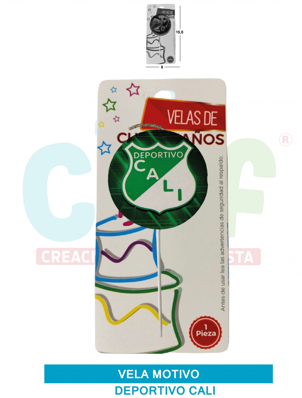 VELA MOTIVOS GRUPO B DEPORTIVO CALI