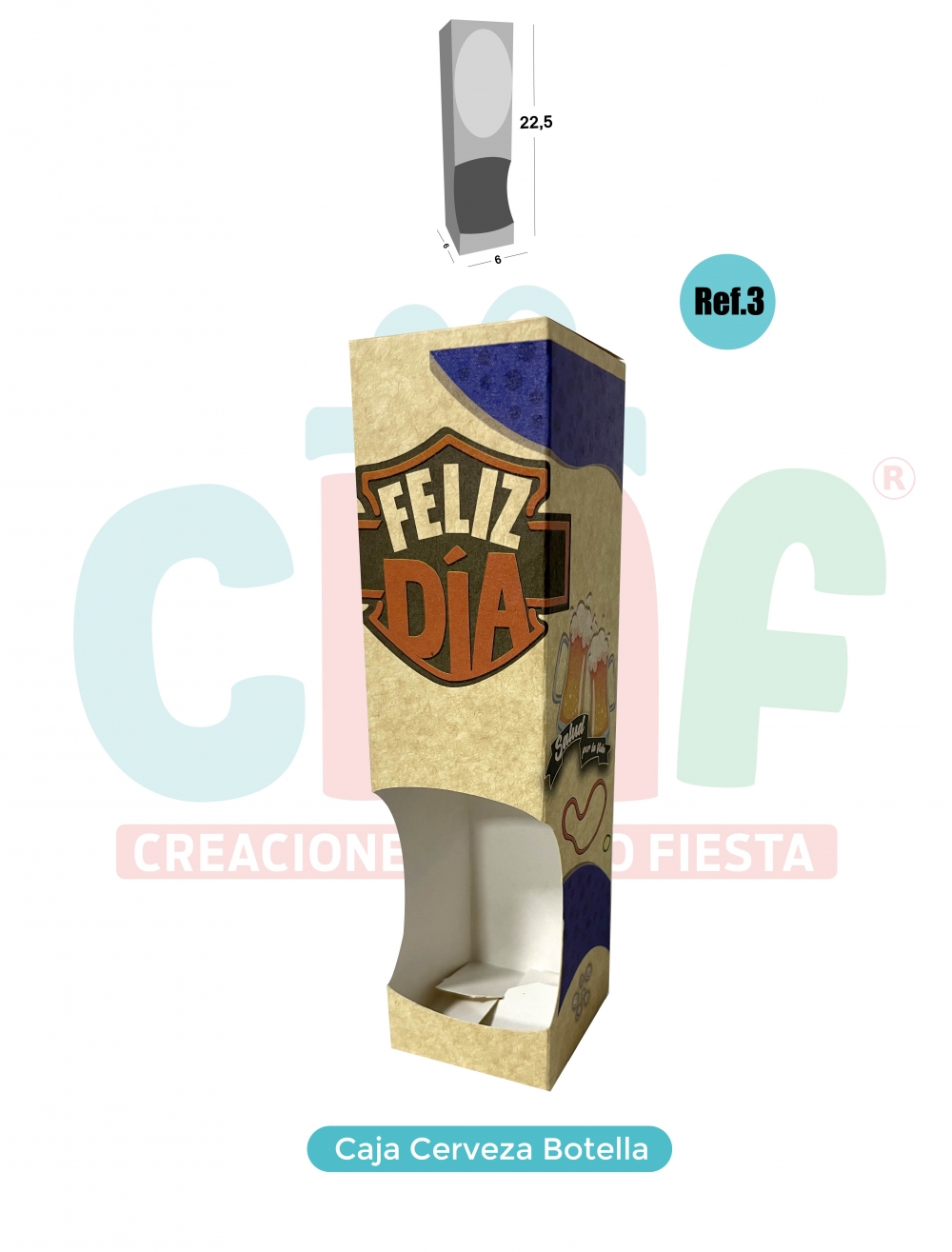 CAJA CERVEZA BOTELLA  3