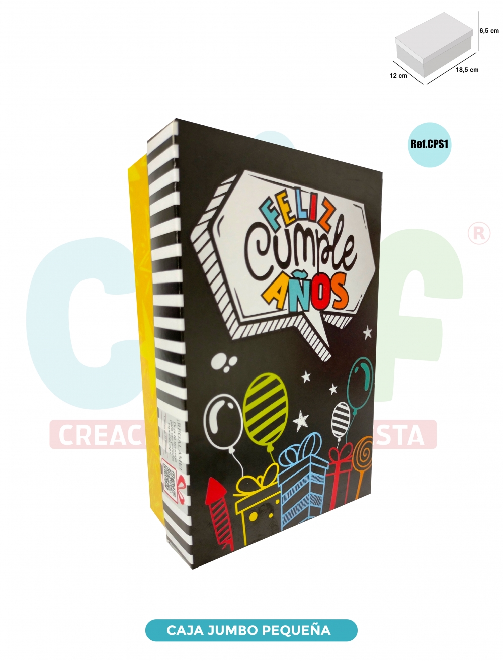 CAJA JUMBO COLOR PEQUEÑA   CPS1