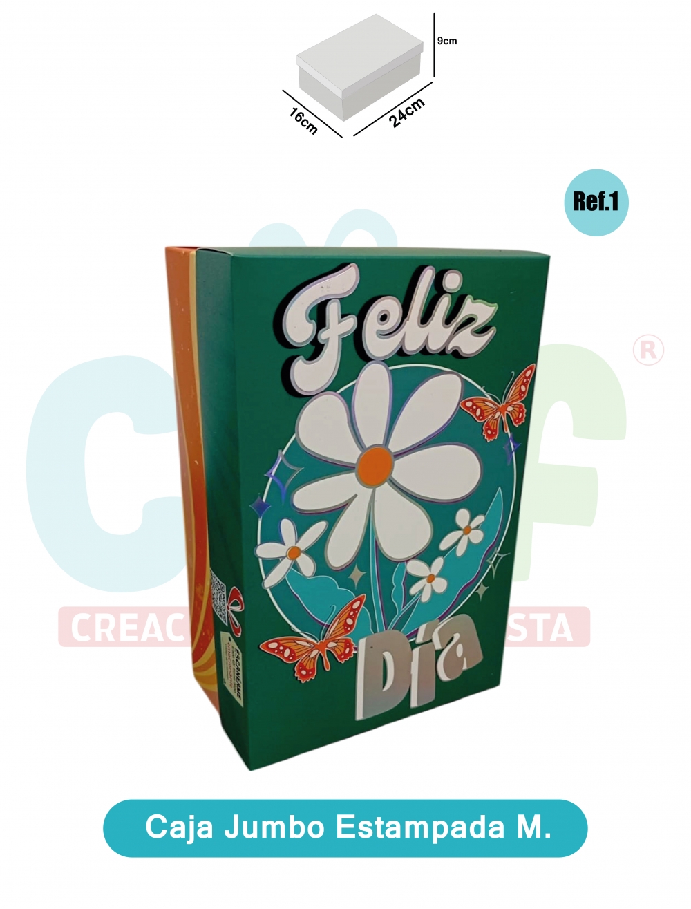 JUMBO MEDIANA ESTAMPADA   REFERENCIA 1