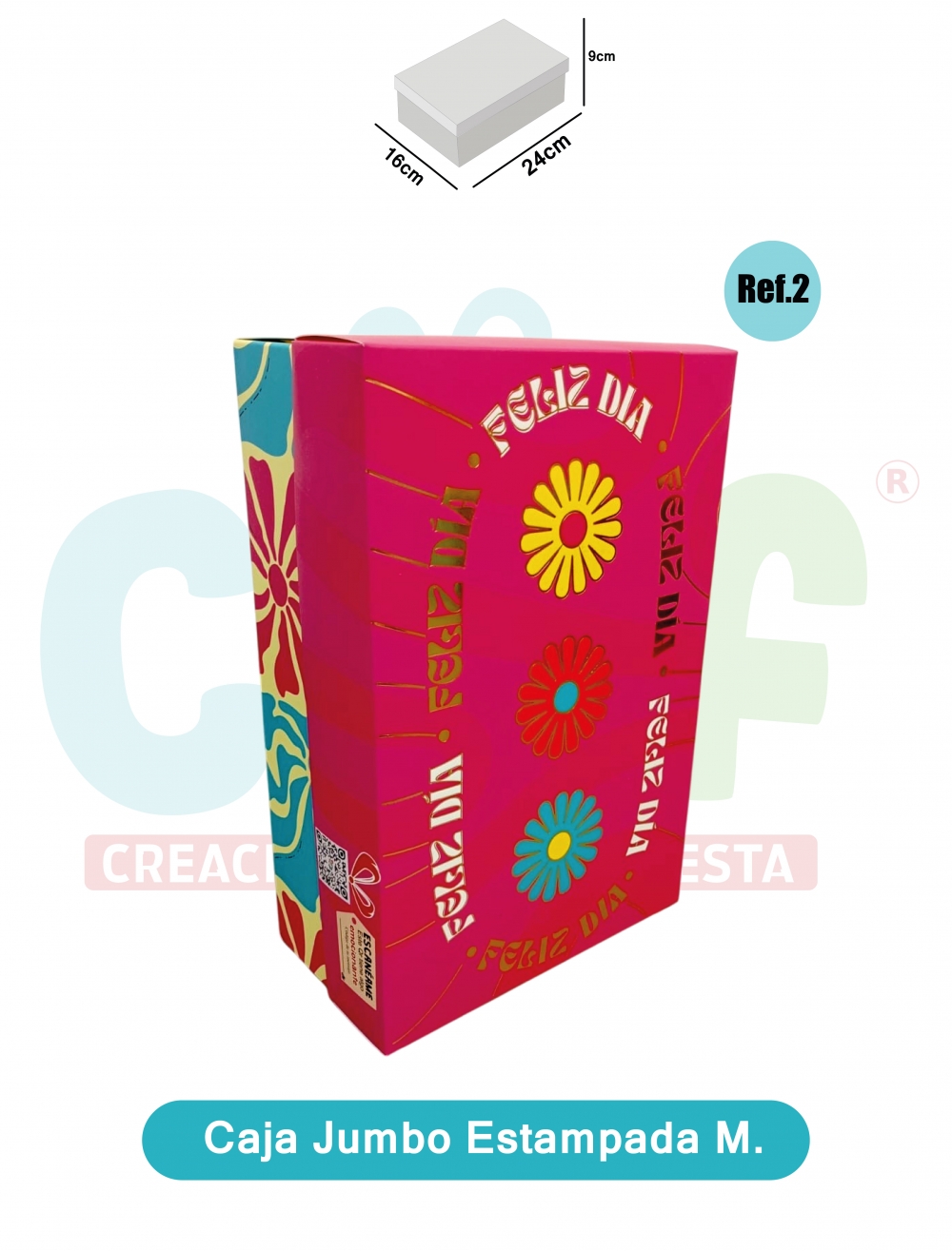 JUMBO MEDIANA ESTAMPADA   REFERENCIA 2