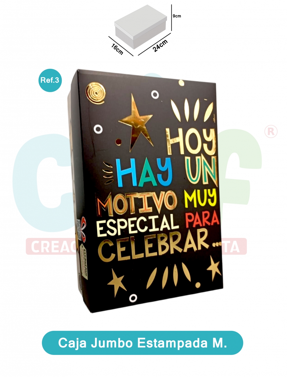 JUMBO MEDIANA ESTAMPADA   REFERENCIA 3