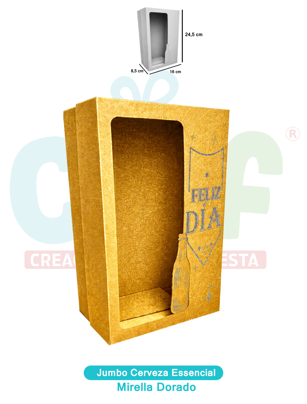 JUMBO CERVEZA ESSENCIAL   MIRELLA DORADO