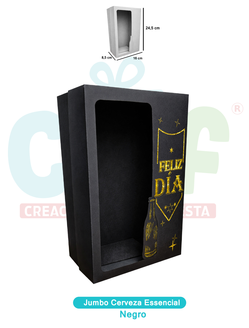 JUMBO CERVEZA ESSENCIAL   NEGRO