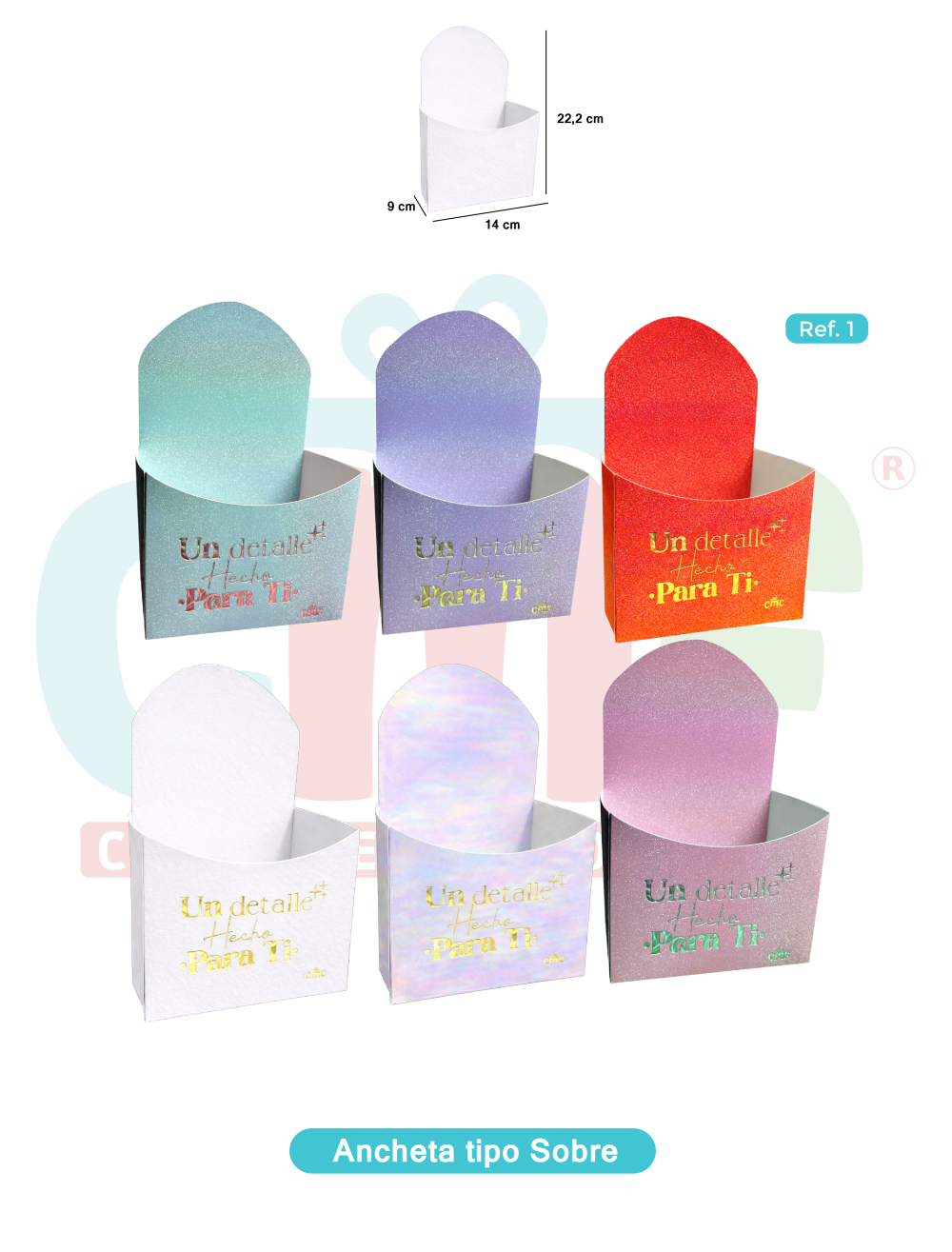 ANCHETA TIPO SOBRE  REF1