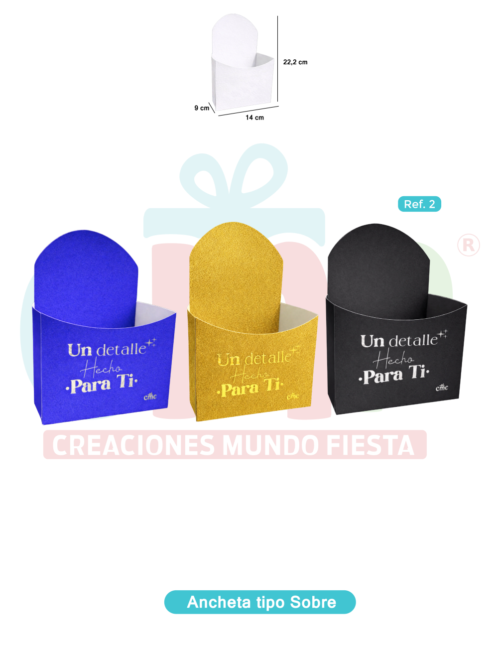 ANCHETA TIPO SOBRE  REF2