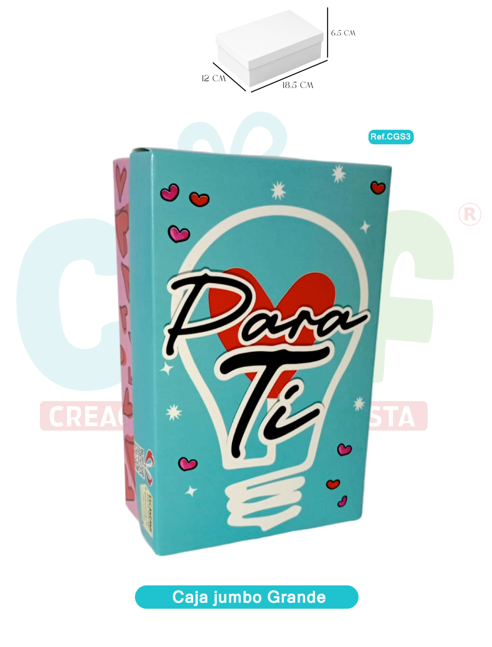 CAJA JUMBO COLOR GRANDE  CGS3