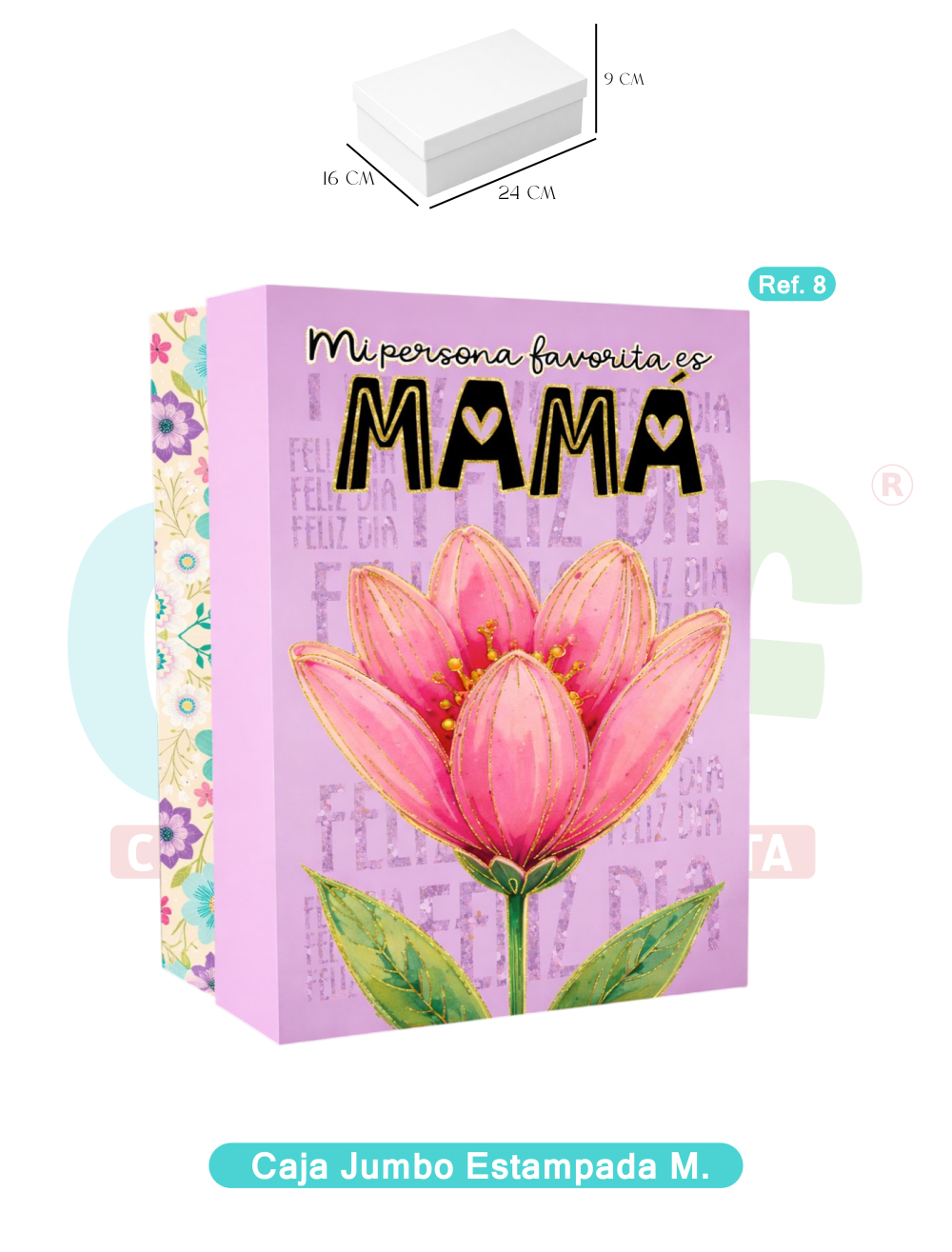 JUMBO MEDIANA ESTAMPADA   REFERENCIA 8