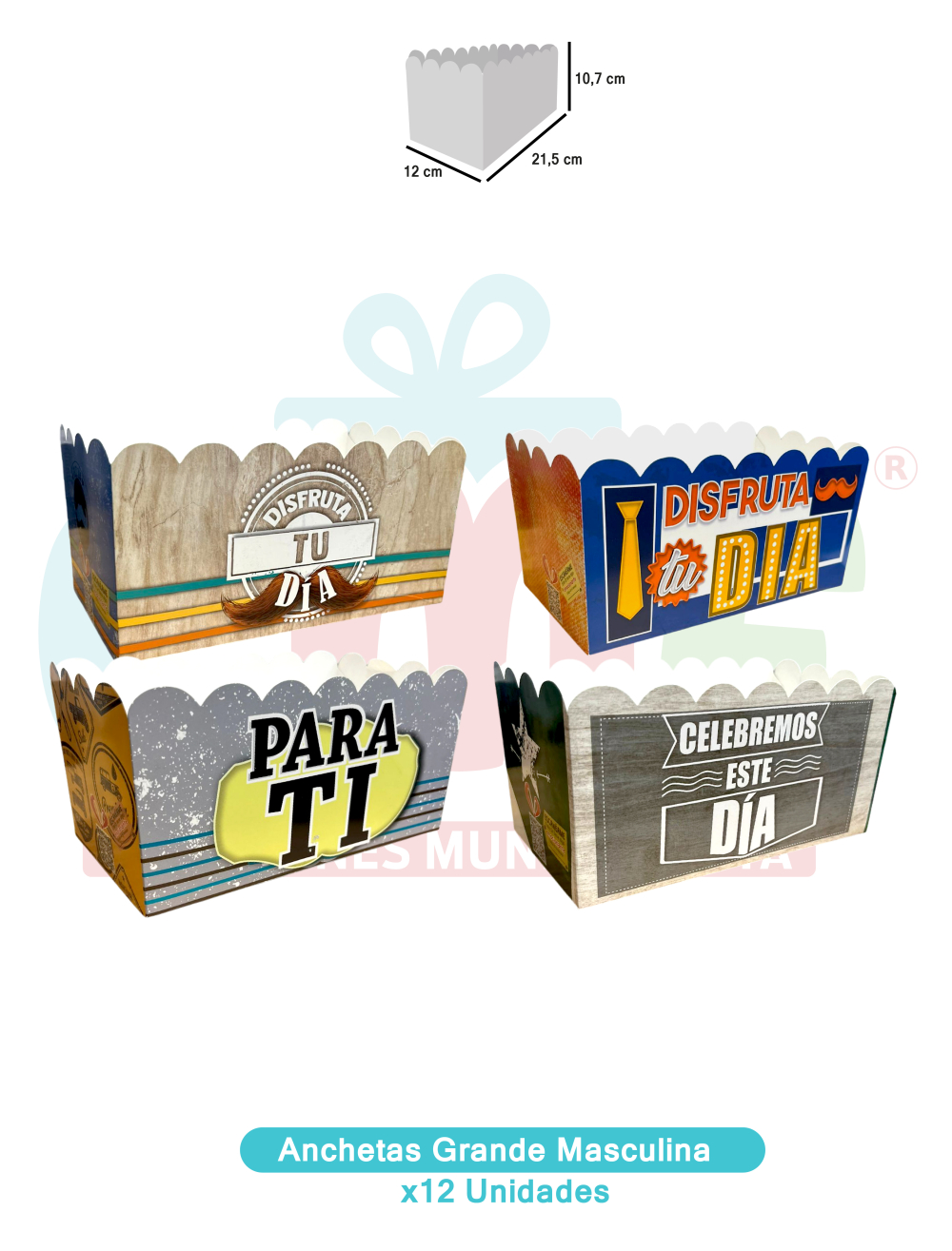 BASE ANCHETA GRANDE X12 GRANDE HOMBRE TODA OCASIÓN