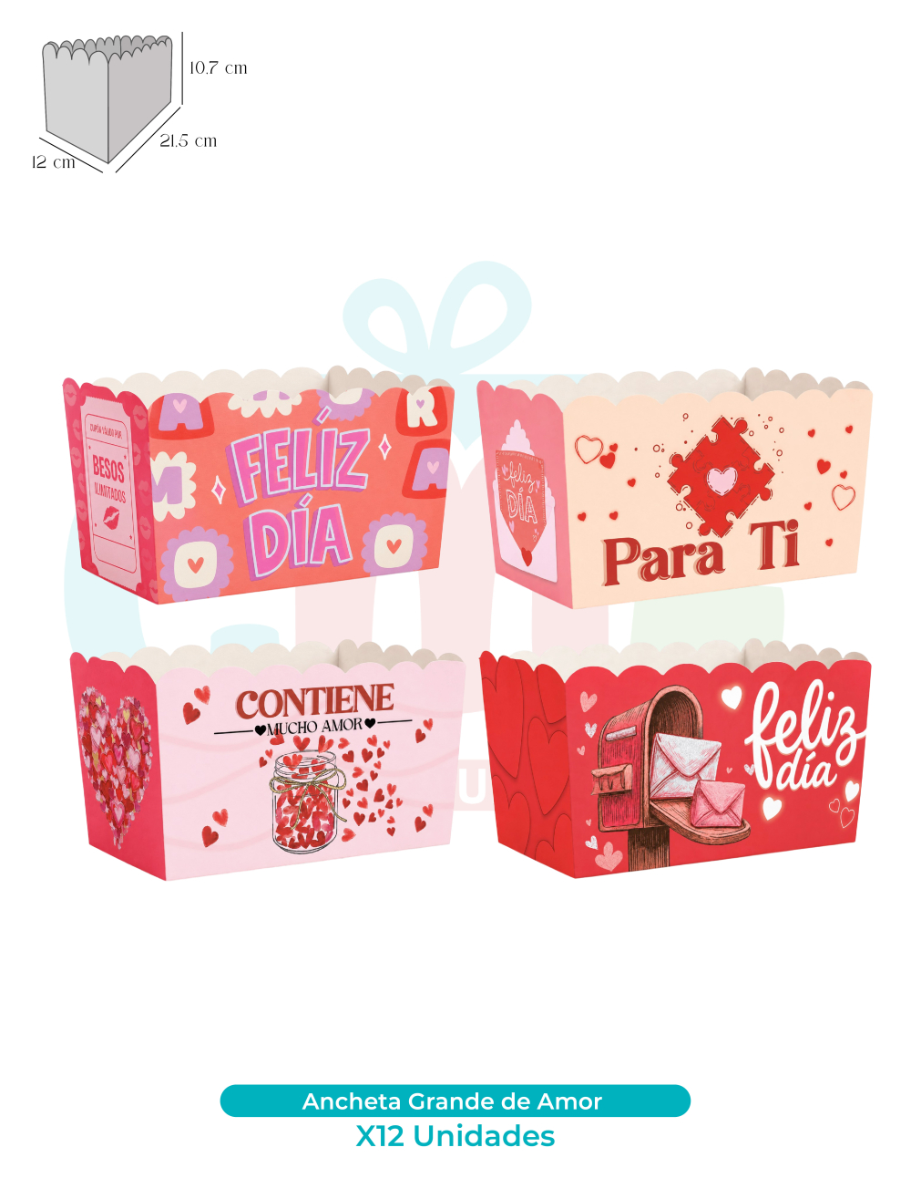 BASE ANCHETA GRANDE X12 GRANDE AMOR