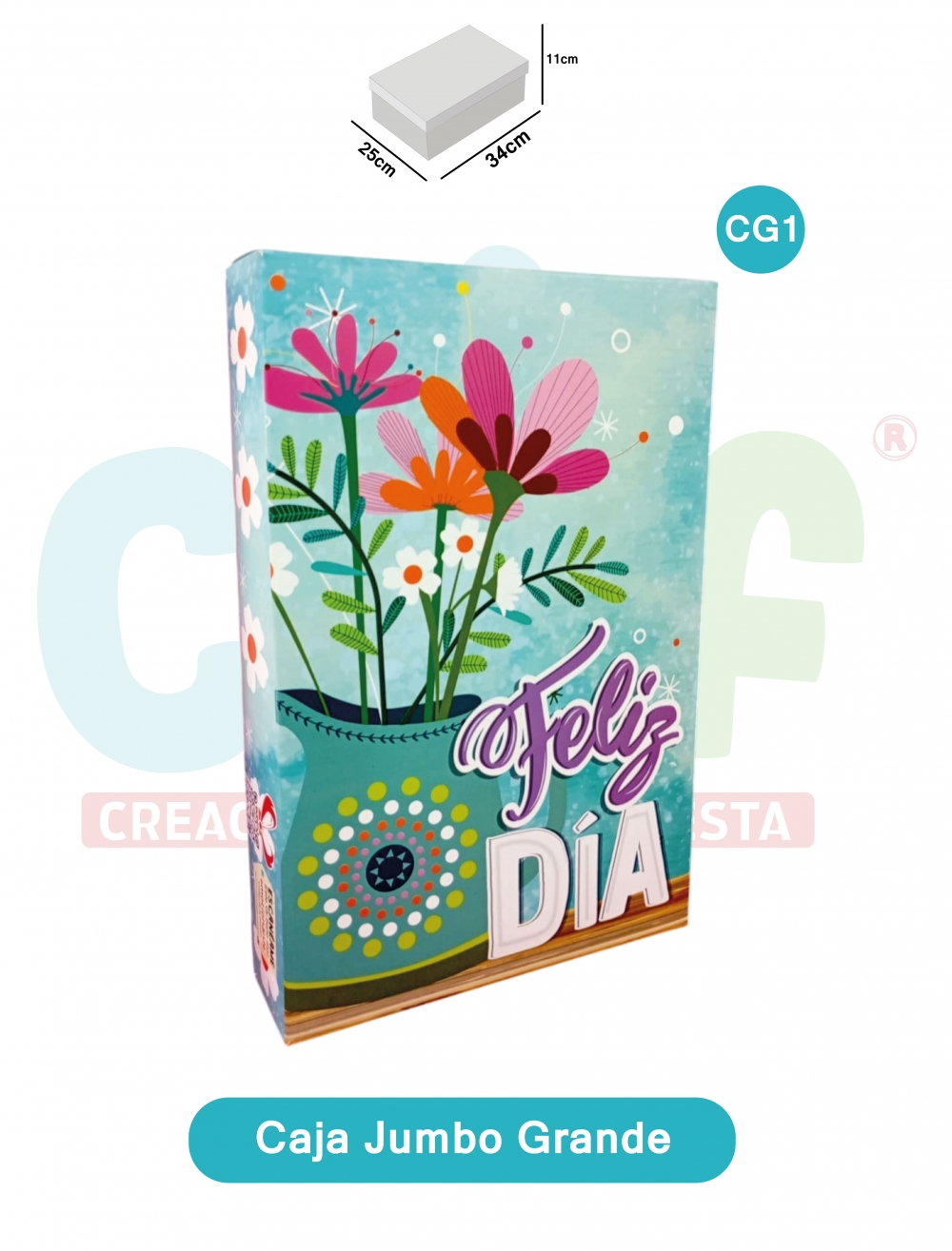 CAJA JUMBO COLOR GRANDE  CG1