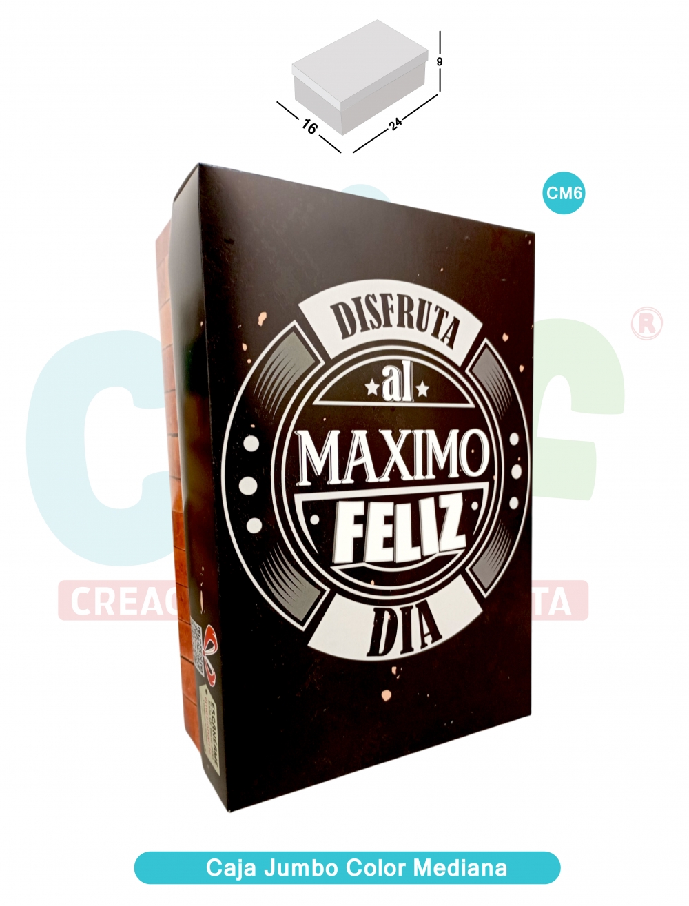 CAJA JUMBO COLOR MEDIANA  CM6